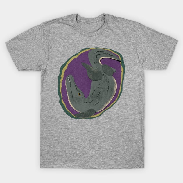 Paper craft gator T-Shirt by Black Squirrel CT